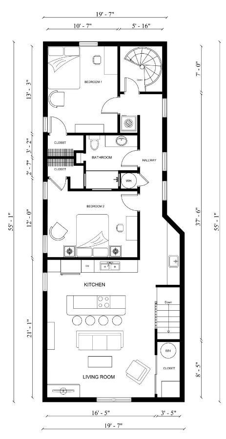 The Bentley Condotel, Heart Of Walkers Point With Garage, Yard Мілвокі Екстер'єр фото